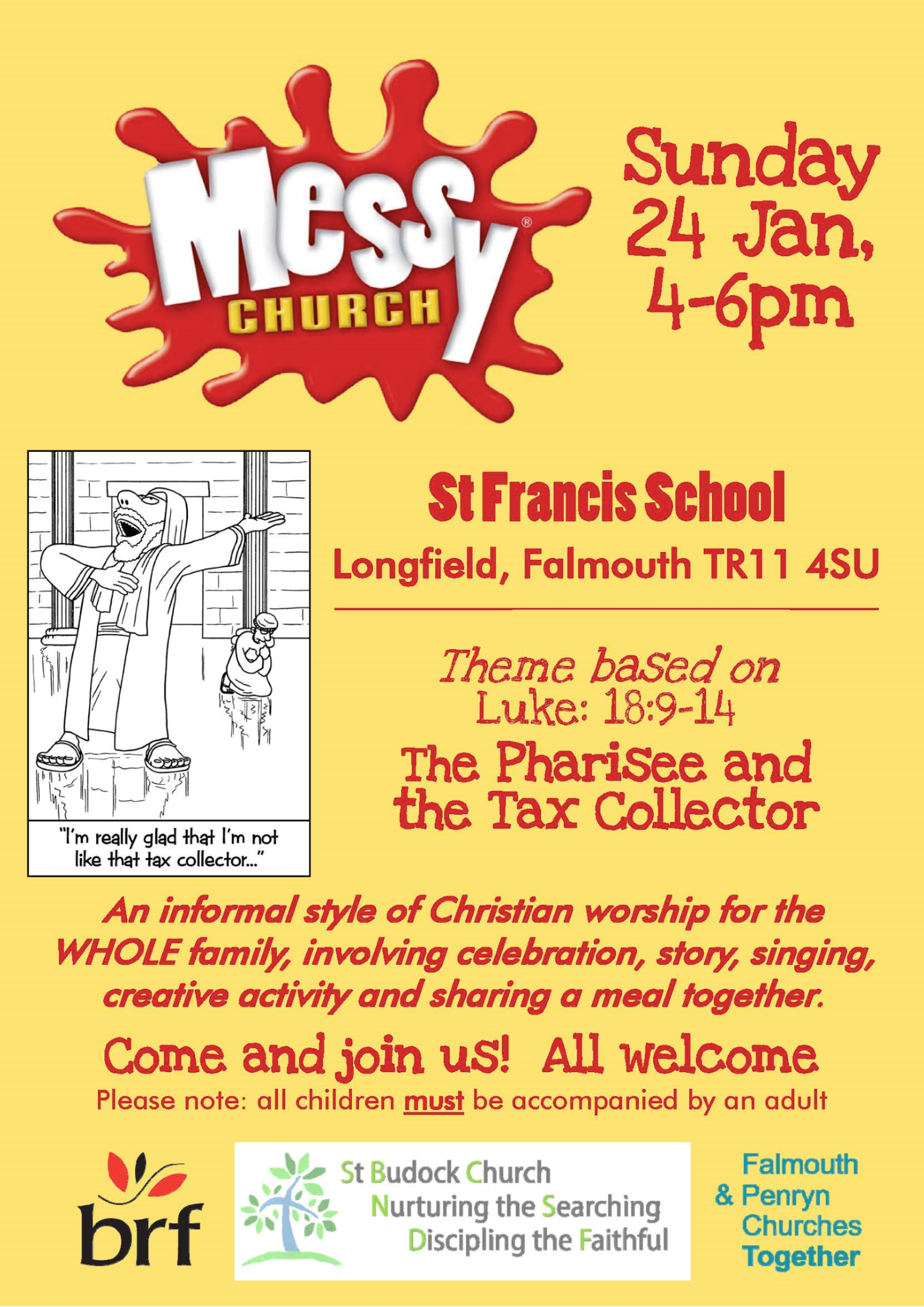 messy church flyer